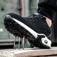 thumbnail image 2 of Zapatos de seguridad con punta de acero para hombre y mujer, zapatillas de trabajo, transpirables, ligeras, indestructibles, botas, 2 of 5