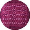 thumbnail image 1 of Ahgly Company Indoor Round Persian Pink Traditional Area Rugs, 7' Round, 1 of 4