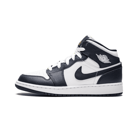 JORDAN GRADE SCHOOL Air Jordan 1 Mid GS "Obsidian" 554725 174 from Stadium Goods
