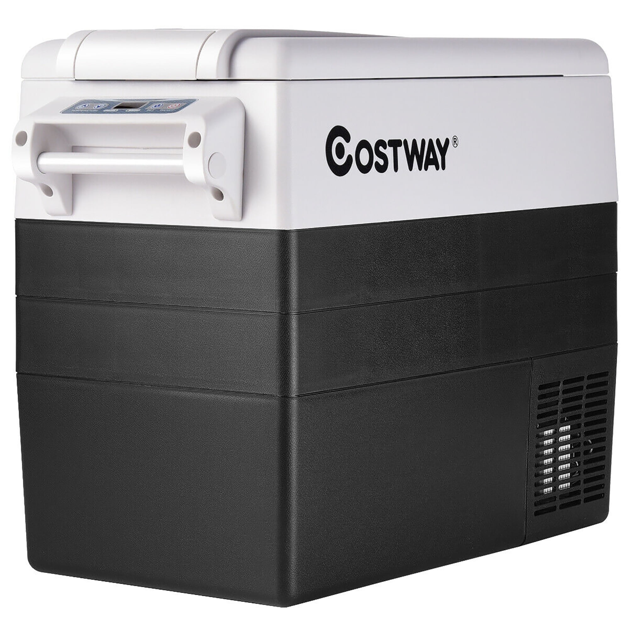 Costway 55 Quarts Portable Refrigerator Electric Car Cooler Compressor