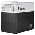 thumbnail image 1 of Costway 55 Quarts Portable Refrigerator Electric Car Cooler Compressor Freezer Camping, 1 of 10