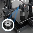 thumbnail image 5 of 4Pcs 3D Printer Wheel with 625RS Linear Bearing, 3D Printer Pom Roller Plastic Pulley Wheel for 14D Printer, Black, 5 of 5