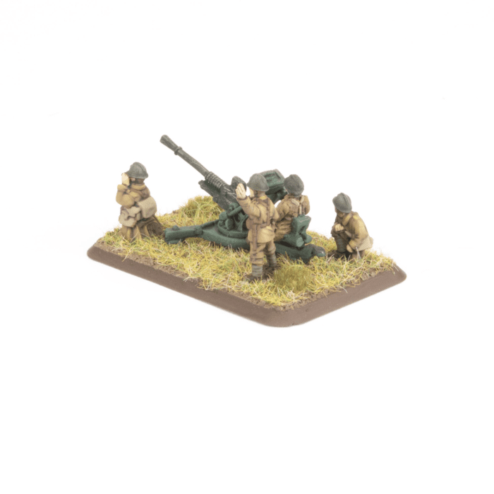 Flames of War: French: 25mm AA Platoon (x4 Guns)