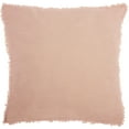 thumbnail image 2 of Nourison Faux Fur Rose Decorative Throw Pillow , 22" x 22", 2 of 3