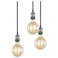 thumbnail image 3 of Woodbridge Lighting Fulton G125 5-Light Metal Chandelier in Antique Nickel, 3 of 4