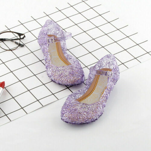 childrens heeled jelly shoes