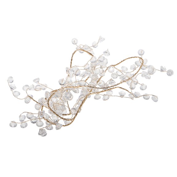 LITINKIMI Acrylic Crystal Bead ng Gar for Xmas and Wedding Decoration