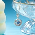 thumbnail image 2 of To My Beautiful Granddaughter Necklace Cubic-Zirconia Moon and Star Necklace For Granddaughter Birthday Graduation Gift, 2 of 4