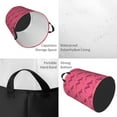 thumbnail image 2 of Picia Leopard Print Large Laundry Basket, Waterproof, Freestanding Laundry Hamper, Collapsible Tall Clothes Hamper with Extended Handles-Medium, 2 of 8