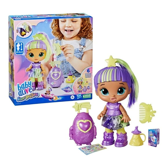 Muñeca Baby Alive Hasbro BA Star Besties Lovely Luna
