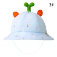thumbnail image 2 of Coofit Baby Beach Hat Cotton Sun Protection Rabbit Wide Brim Hat Bucket Cap Safari Hat, 2 of 10