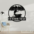 thumbnail image 2 of Handmadetneonsign Loon Metal Wall Art Light, Loon Wildlife Metal Sign Wall Decor, Home Metal Decor 57421, 2 of 5