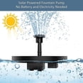 thumbnail image 5 of Filtration Box Solar Fountain, Solar-powered Outdoor Watering System with Eco-friendly Design and Multiple Applications_Perfect Gift, 5 of 5