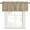 Brown, variant on Vintage Sage Green Kitchen Valances for Windows, Farmhouse Retro Beige Solid Color Bathroom Window Valances 42x18 Inch Rod Pocket Window Treatments Valance Curtains for Living Room Bedroom Decor