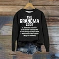 thumbnail image 4 of Sweatshirt for Women Perfect For Daily Wear or Loungewear! Cozy Picks for Every Soft Fabrics M Black Sweatshirts, 4 of 4