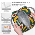 thumbnail image 3 of Easygdp Banana And Avocado Bolsa de Almuerzo Insulada Grande, Forro de Aluminio, Diseño Espacioso, a Prueba de Fugas, Ideal para Trabajo, Picnics, Viajes y Actividades al Aire Libre, 3 of 6
