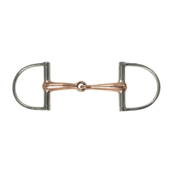 Jacks 25472-5 5 in. Copper Mouth Dee Ring Racing Bit