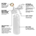 thumbnail image 3 of Fitness Cup Botella de Agua A Base de Aroma con Correa de Transporte A Prueba de Fugas 650ml Botella de Agua Deportiva para Gimnasio Camping Al Aire Libre Lograr Objetivos de ANGGREK  Otros, 3 of 8