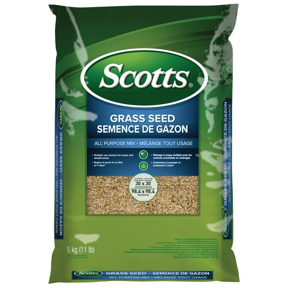 Scotts Grass Seed All Purpose Mix, Grass Seed All Purpose 5 kg