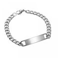 thumbnail image 1 of Bangle Bracelet Geometry Valentine Gift Jewelry Curved Brand Simple Jewelry Gift for Party Stainless Steel, 1 of 3