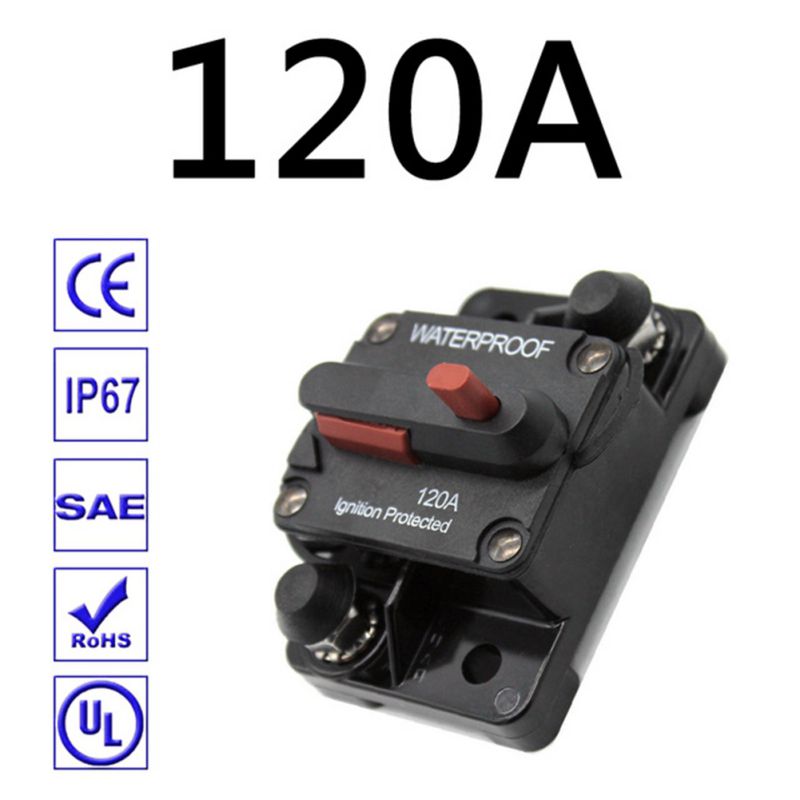 Circuit Breaker with Manual Reset for Car Marine Trolling Motors Boat