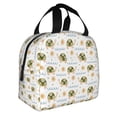 thumbnail image 2 of Salouo Sea Turtle Basking in the Sun for Unisex Lunch Bag Leakproof Lunch Tote Large Capacity Reusable Insulated Lunch Box Cooler Lunch Container for Work/Office/Picnic/Travel-Black, 2 of 8
