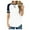 White, variant on IROINNID Women's Casual Color Matching Loose Round Neck Short Sleeve Women Tops