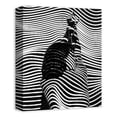 thumbnail image 2 of Creative Products Abstract Zebra Woman 11x14 Canvas Wall Art, 2 of 5