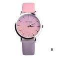 thumbnail image 3 of Retro Rainbow Design Wind up Watches for Women Leather Band Analog Watch Band Leather Alloy Quartz Womens Wrist Watches Wrist Watch Womens Watch Stretch Band Railroad Watches for Men Watches for, 3 of 9