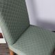 thumbnail image 4 of leyfeng Irishom Stretch Solid Diamond Lattice Funda para silla de comedor Extraíble Lavable Protector de silla de comedor corto para, 4 of 8