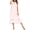 Pink, variant on Ahabrexf Birthday Party Sleep Gown for Women, Short Sleeve Solid Color Spandex Nightgown, Soft Breathable Fabric, Lightweight Comfort Fit, All-Season Wear