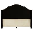 thumbnail image 4 of Home Fare King Scalloped Tufted Upholstered Bed in Dupree Mist, 4 of 5