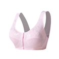 thumbnail image 3 of VISALY Front Closure Bras for Women, High Support Adjustable Strap Full Coverage Up Bras Comfortable No Underwire S, Wireless Bra, Front Closure Bras for Women, Bras, 36-46, 3 of 6