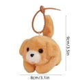 thumbnail image 3 of Plush Pull String Toy Interactive Wagging Tail and Barking Sound Stuffed Animal with Backpack Clip Cute Dog Cat Plushie for 3-5 Years Animated Pet Toy, 3 of 6