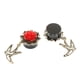 thumbnail image 4 of 1 par de pendientes colgantes de gorrión de aleación de bronce vintage Rojo 25mm, 4 of 6