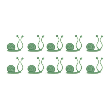

Voiceine 10pcs Self-Adhesive Plant Wall Fixer Clips Plant Climbing Holders