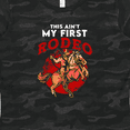 thumbnail image 4 of Inktastic Funny First Rodeo Cowboy Women's T-Shirt, 4 of 5