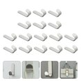 thumbnail image 2 of 16 Pcs Crochets en Forme de J Sans Perçage en Acier Inoxydable pour la Maison, 2 of 9