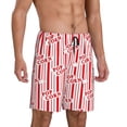 thumbnail image 2 of Fotbe Popcorn 1 Pajama Shorts for Men, Men's Pajama Bottoms, Sleepwear,Short Pajama Pants-X-Large, 2 of 9