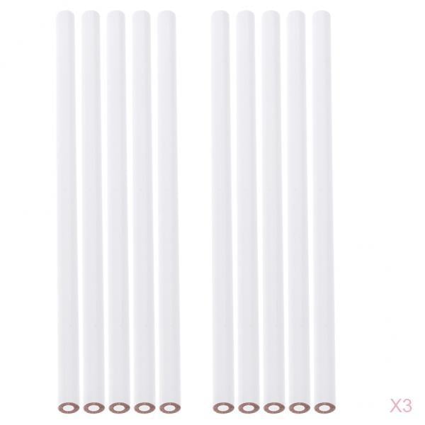 30x White China Marker Lápiz Dibujo Lápiz de Lápiz Sunnimix Dibujo de lápices marcadores