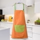thumbnail image 4 of Uuiauoio Children's Sleeveless Waterproof Apron Multi-Activity Apron Adjustable Neck Easy-Wipe Clean Painting Eating Baking Playtime Essential​​,Kindergarten Painting Eating Reverse Dressing Hood, 4 of 6