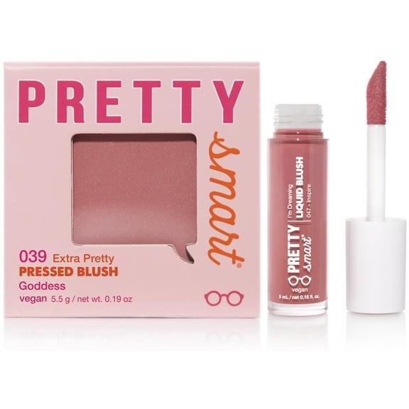 Pretty Smart Pressed Goddess Blush & Liquid Inspire Blush Duo