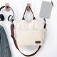 thumbnail image 3 of Bolso de hombro casual para mujer Bolso de compras de gran capacidad Moda para el trabajo (Blanco) Ndcxsfigh Para Estrenar, 3 of 8