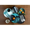 Mainstays 28Piece EcoFriendly Recycled Plastic Dinnerware Set