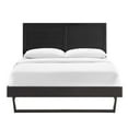 thumbnail image 6 of Modway Marlee King Wood Platform Bed With Angular Frame in Black, 6 of 11