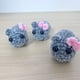 thumbnail image 2 of Lindo Hámster Triste Meme Música Peluche Juguete Llavero Regalo (1 Pieza), 2 of 4