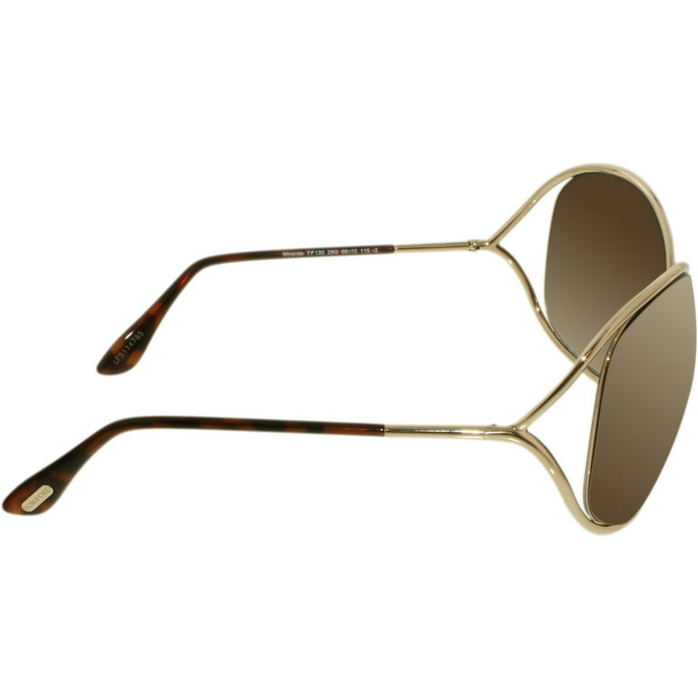 lave mad Doktor i filosofi Ung dame Tom Ford Women's "Miranda" Oversized Sunglasses FT0130 - Walmart.com
