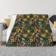 thumbnail image 1 of Fotbe Hawaiian Culture Symbols Manta de Franela con Estampado, Manta Ultrasuave para Cama, Sofá, Auto, Hipoalergénica y Antibolitas-60"x50", 1 of 6