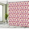 thumbnail image 5 of Ambesonne Aloha Shower Curtain, Paradise Island Rainforest, 69"Wx75"L, Multicolor, 5 of 5