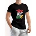 thumbnail image 1 of [Print Crew Neck T-shirt for Men] THEY NOT LIKE US Print Crew Neck T-shirt for Men, Casual Short Sleeve Top, Men's Clothing, Casual Sporty Tee, Comfy Tee, 1 of 5